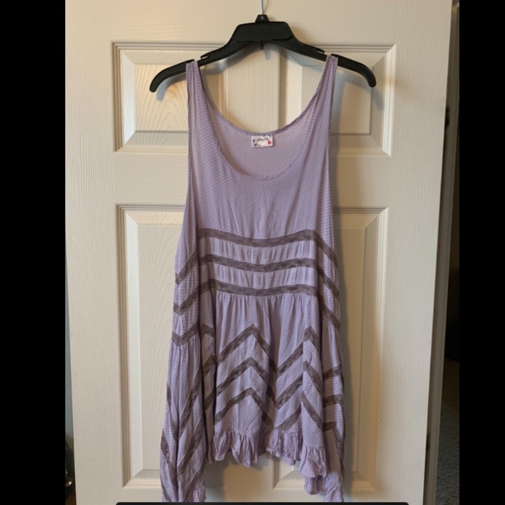 Free People intimately lace tunic dress